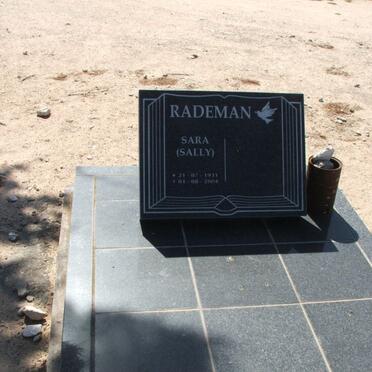 RADEMAN Sara 1931-2004