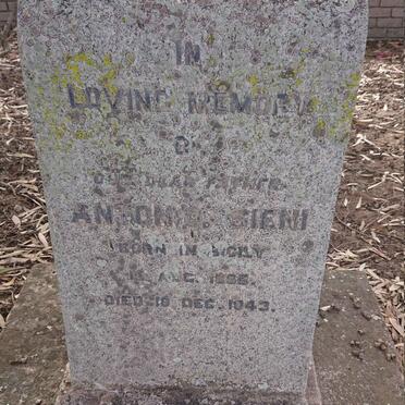 SIENI Antonio 18?5-1943