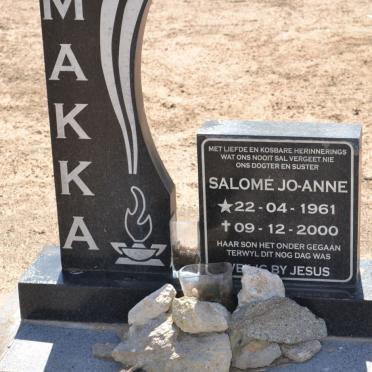 MAKKA Salome Jo-Anne 1961-2000