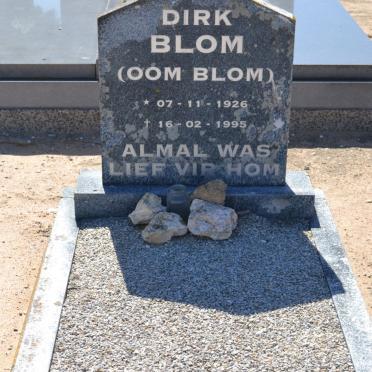 BLOM Dirk 1926-1995