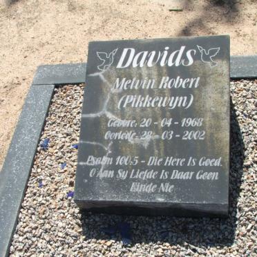 DAVIDS Melvin Robert 1968-2002