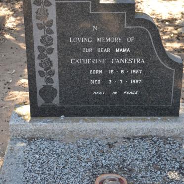 CANESTRA Catherine 1887-1967