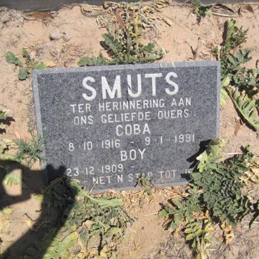 SMUTS Boy 1909- &amp; Coba 1916-1991