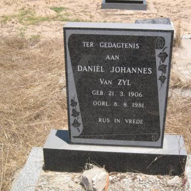 ZYL Daniël Johannes, van 1906-1981