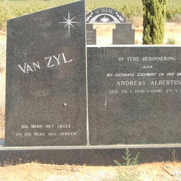 ZYL Andreas Albertus, van 1938-1971
