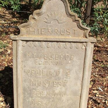 MOSTERT Cecilia C.E. 1911-1943