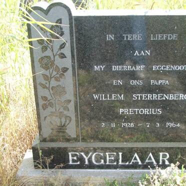 EYGELAAR Willem Sterrenberg Pretorius 1928-1964