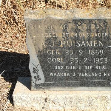 HUISAMEN A.J. 1868-1953