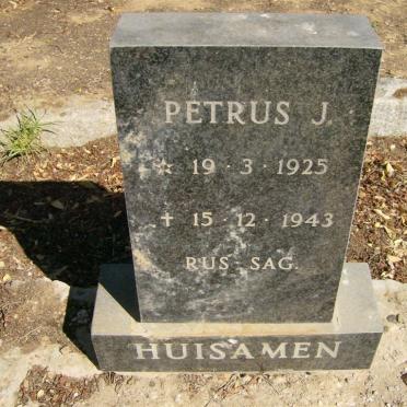 HUISAMEN Petrus J. 1925-1943