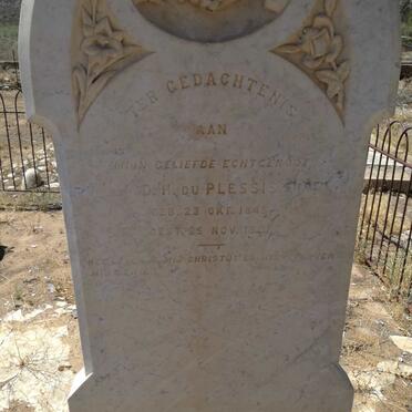 PLESSIS D.H., du 1845-1901