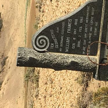 Western Cape, LADISMITH district, Mond van Piets Rivier 243, farm cemetery