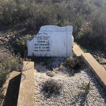 Western Cape, LADISMITH district, Buffels drift 103_2, farm cemetery
