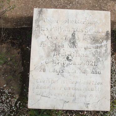 SCHMIDT Elias Polykarpus 1857-1921