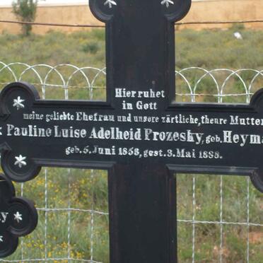 PROZESKY Pauline Luise Adelheid nee HEYMANN 1853-1888