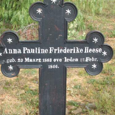 HEESE Anna Pauline Friederike 1863-1866
