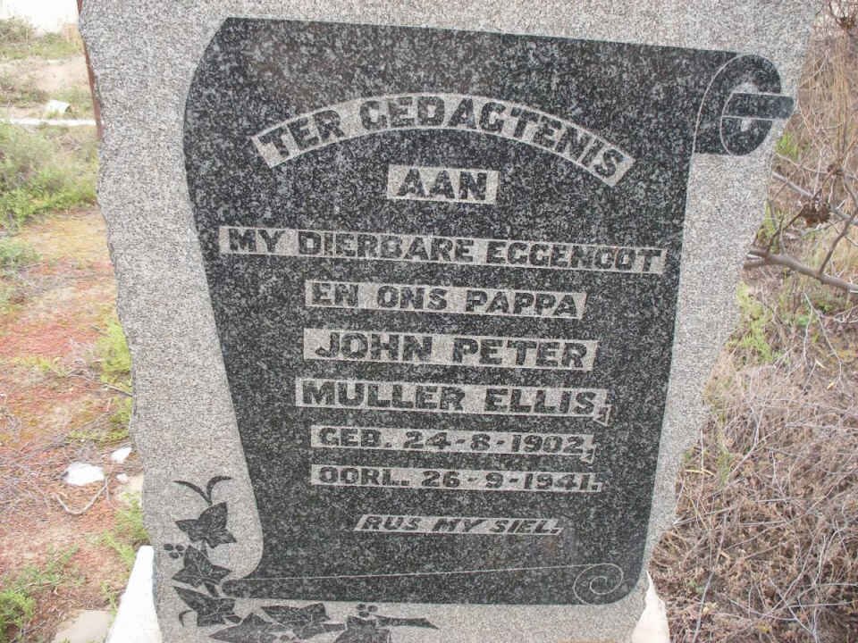 ELLIS John Peter Muller 1902-1941