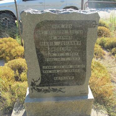 MOELICH Maria Johanna 1907-1943