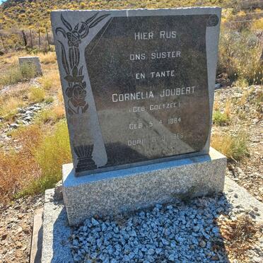 JOUBERT Cornelia nee COETZEE 1884-1966