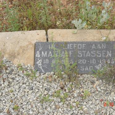STASSEN Maria F. -1945