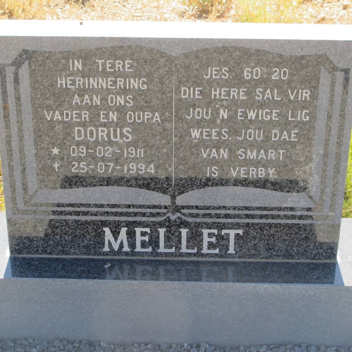 MELLET Dorus 1911-1994