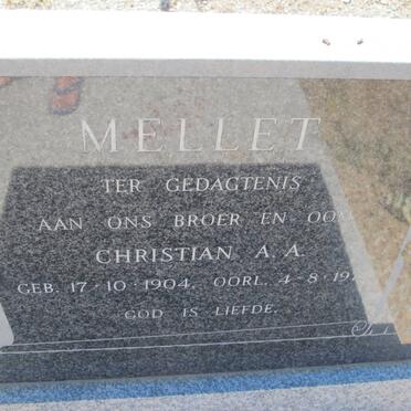 MELLET Christian A.A. 1904-1977