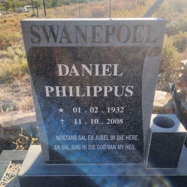 SWANEPOEL Daniel Philippus 1932-2008