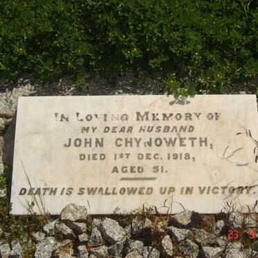 CHYNOWETH John -1918