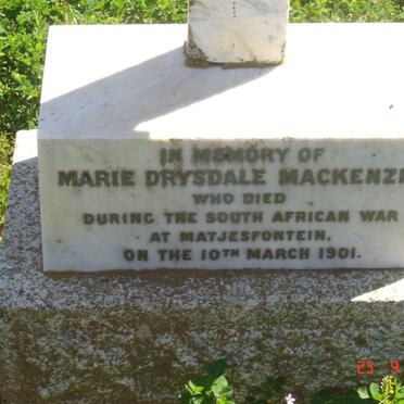 MACKENZIE Marie Drysdale -1901