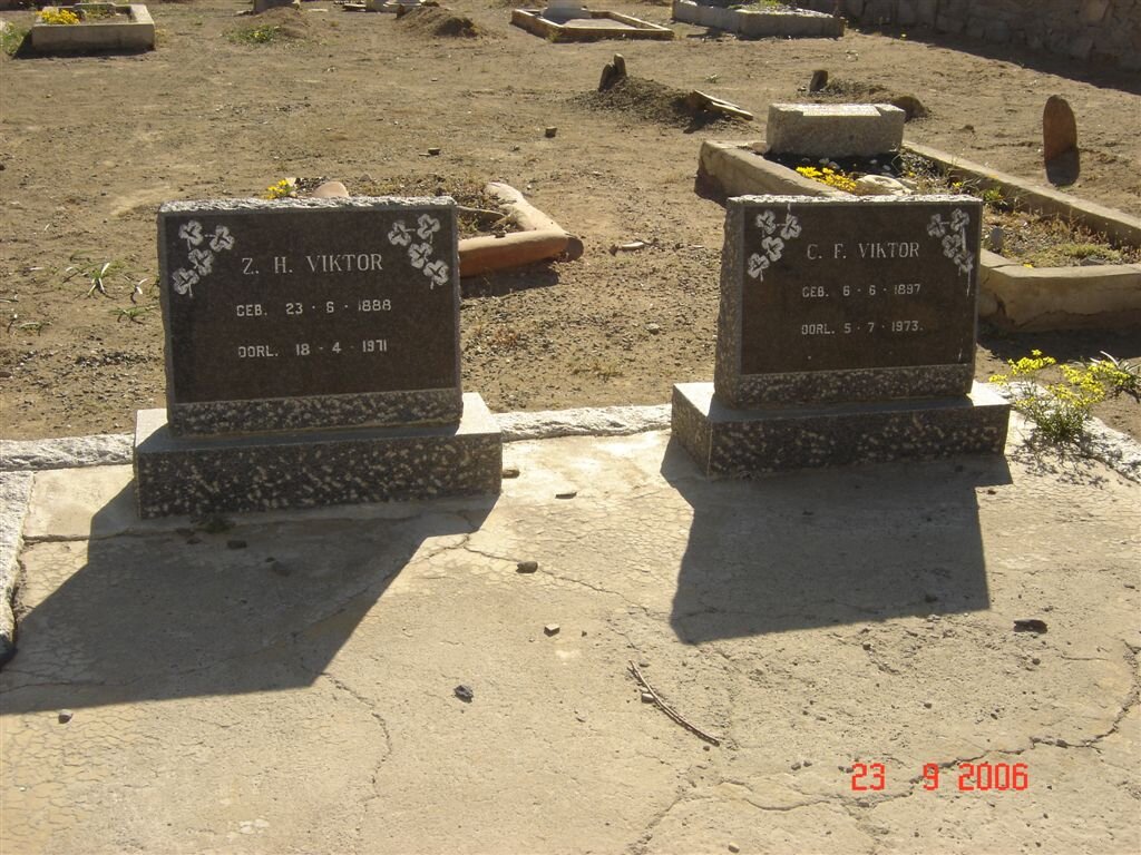 VIKTOR Z.H. 1888-1971 &amp; C.F. 1897-1973