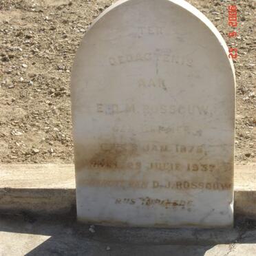 ROSSOUW E.D.M. 1878-1937