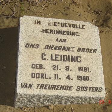 LEIDING G. 1891-1960