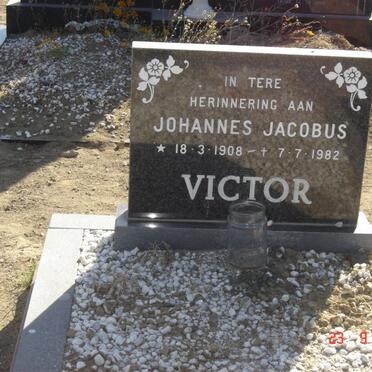 VICTOR Johannes Jacobus 1908-1982