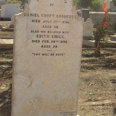 GROUCUTT Daniel Croft -1896 &amp; Edith Emily -1896