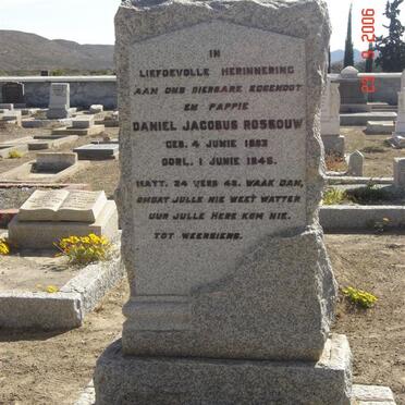ROSSOUW Daniel Jacobus 1883-1945