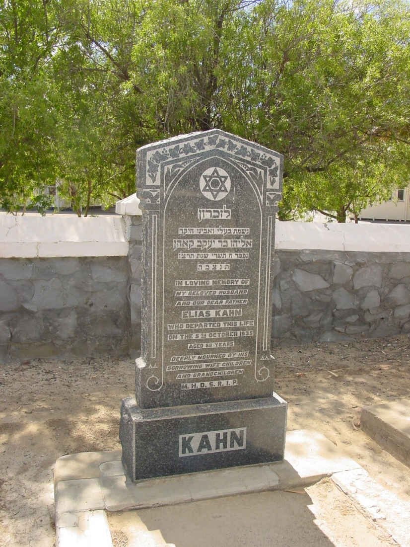 KAHN Elias -1935
