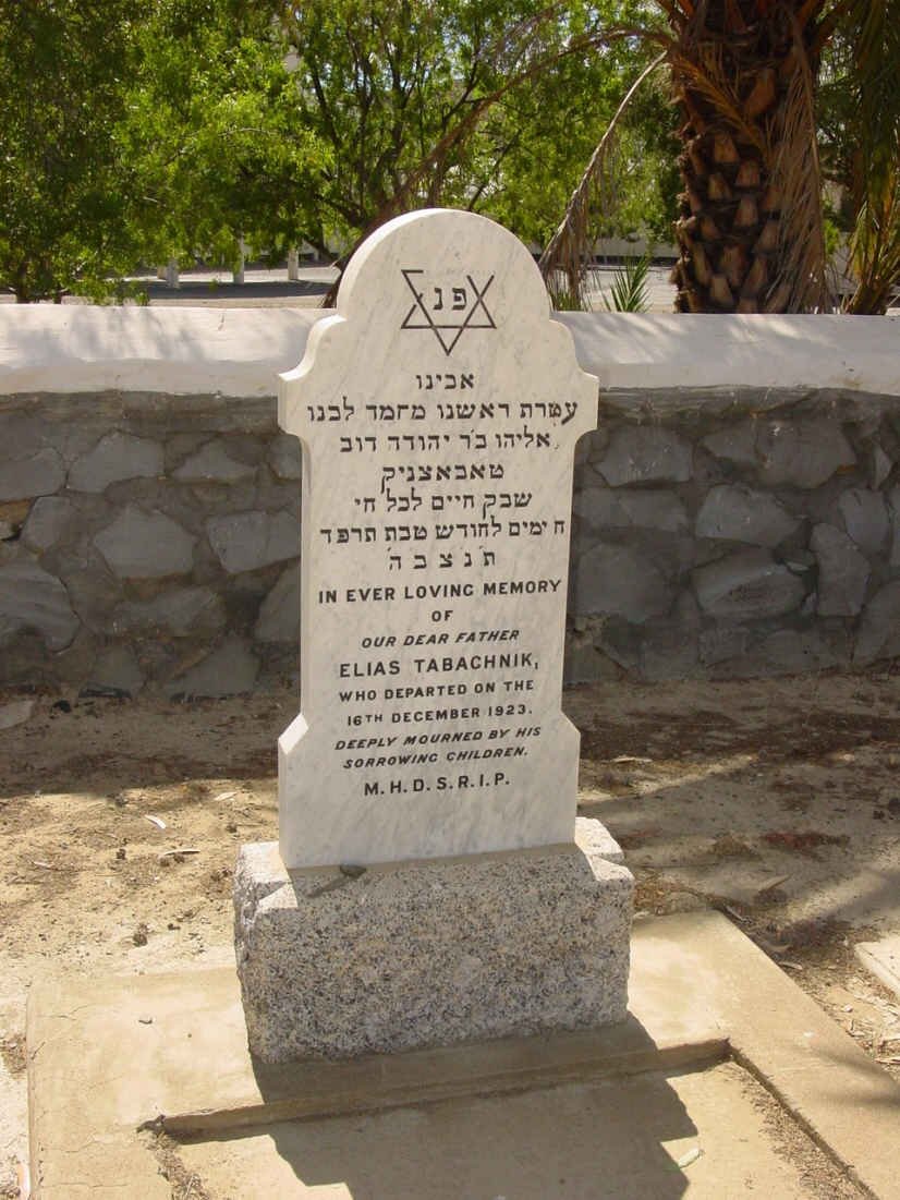 TABACHNIK Elias -1923