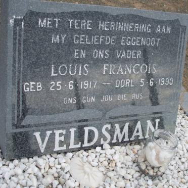 VELDSMAN Louis Francois 1917-1990