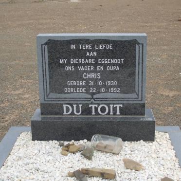 TOIT Chris, du 1930-1992