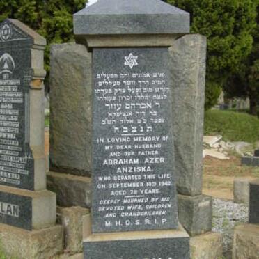 ANZISKA Abraham Azer -1942