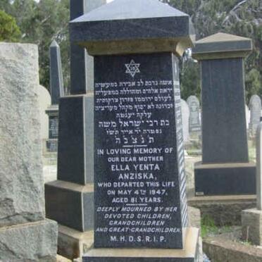 ANZISKA Ella Yenta -1947