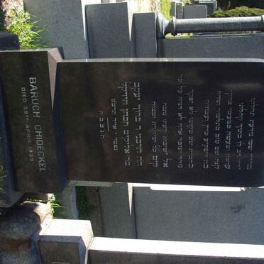 CHIDECKEL Baruch -1939