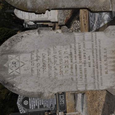 CORNOFSKY Lazarus -1922