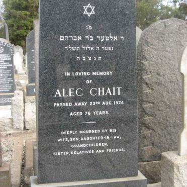 CHAIT Alec -1974
