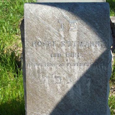 ETTMANN Rosel nee BING 1881 -1922