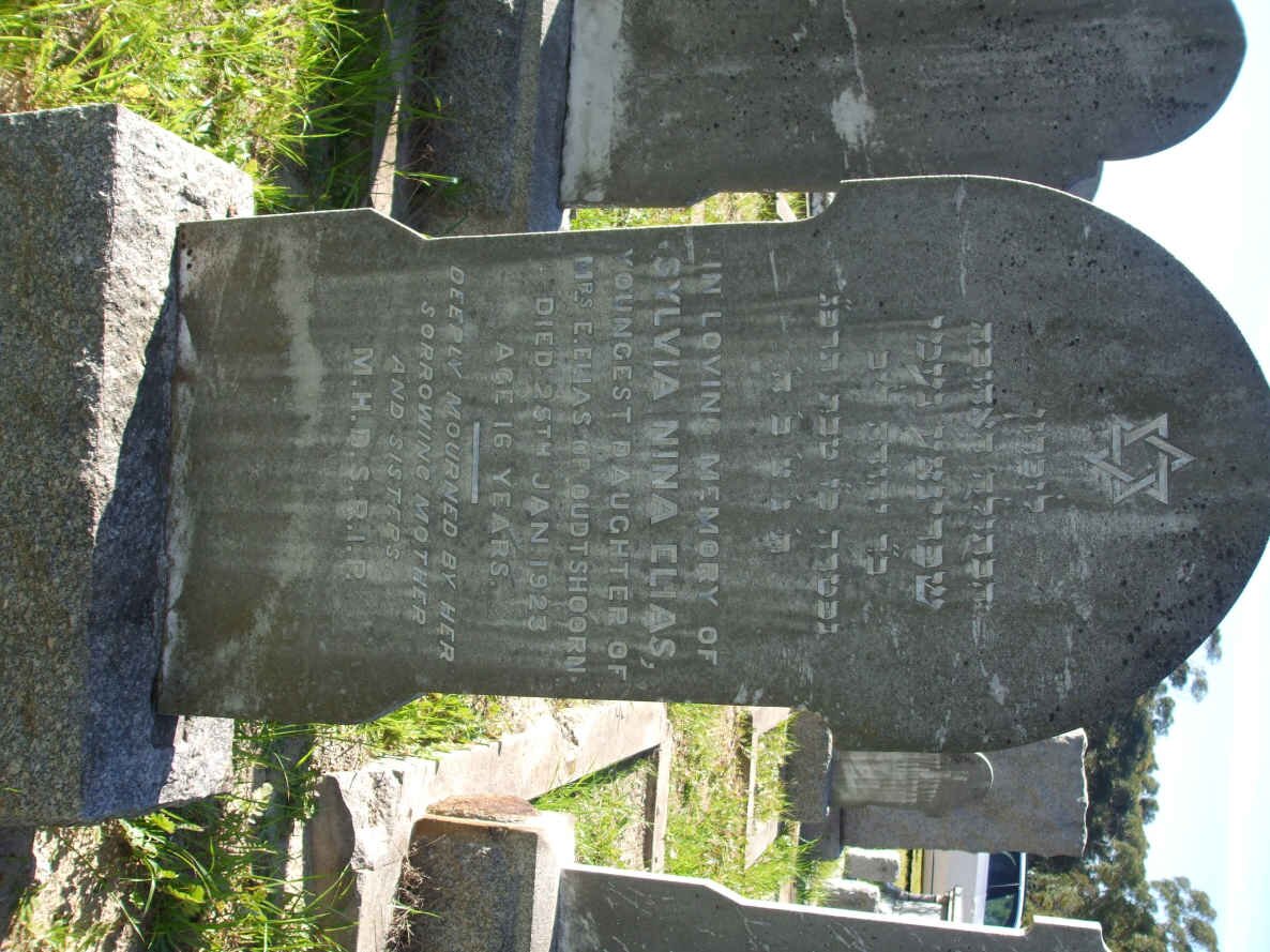 ELIAS Sylvia Nina  -1923 