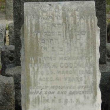 GOODMAN Nathan -1920