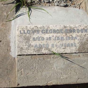 GORDON Lloyd George  -1924 