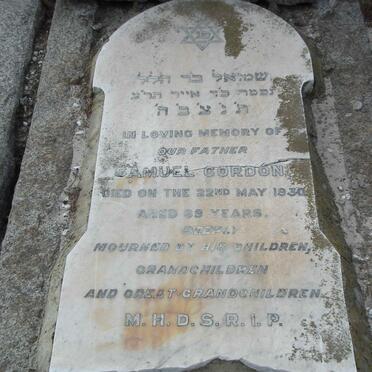 GORDON Samuel -1930