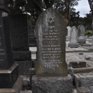 GLASER William 1887-1937