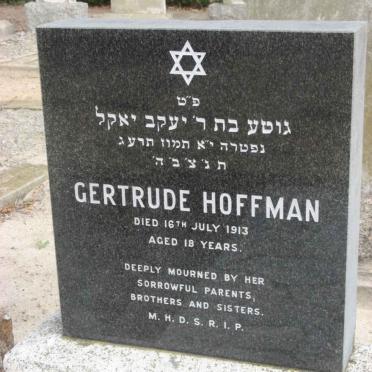 HOFFMAN Gertrude -1913